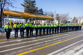 رزمایش طرح زمستانه پلیس - مشهد