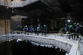 بازدید اصحاب رسانه از خط دو و سه قطار شهری تبریز