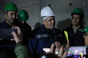 بازدید اصحاب رسانه از خط دو و سه قطار شهری تبریز