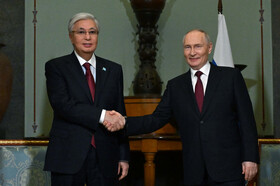 دیدار پوتین و توکایف با تمرکز بر روابط دوجانبه