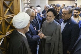 مراسم ترحیم اشرف بروجردی