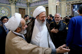 بزرگداشت آیت الله سید محمد شاهچراغی در قم