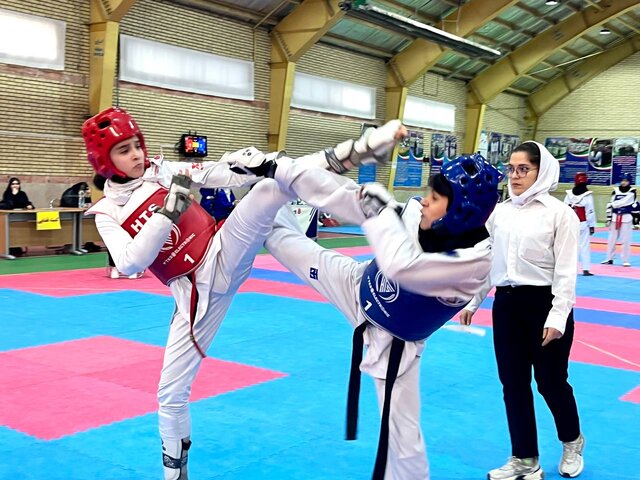 اولین دوره مسابقات تکواندو نوجوانان دختر استان اردبیل برگزار شد