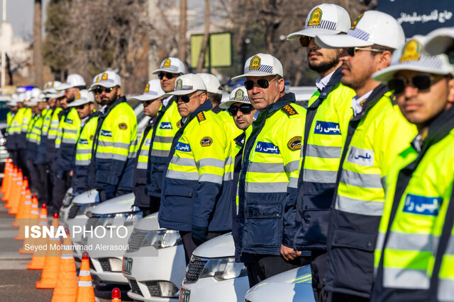 رزمایش طرح زمستانه پلیس - مشهد