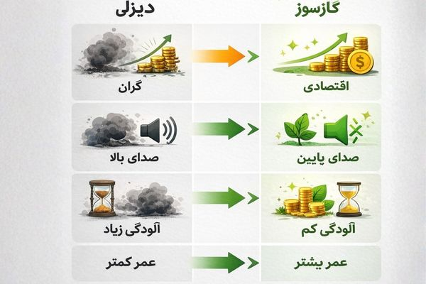 چرا ژنراتور گازسوز انتخاب هوشمندانه‌ای برای شماست