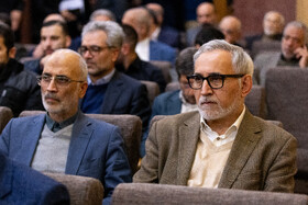 محمدرضا خاتمی در مراسم یادبود اشرف بروجردی