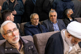 هادی خانیکی در مراسم یادبود اشرف بروجردی