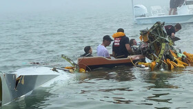 سقوط هواپیمای نیروی دریایی مکزیک در تگزاس