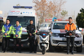 آغاز طرح زمستانی پلیس و دستگاه‌های امدادی استان همدان 