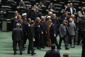 مسعود پزشکیان، رئیس جمهور در صحن علنی مجلس - ۲ دی