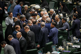 مسعود پزشکیان، رئیس جمهور در صحن علنی مجلس - ۲ دی