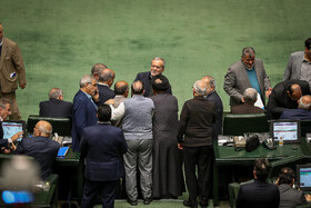 مسعود پزشکیان، رئیس جمهور در صحن علنی مجلس - ۲ دی