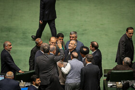 مسعود پزشکیان، رئیس جمهور در صحن علنی مجلس - ۲ دی