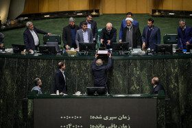 تقدیم لایحه بودجه توسط مسعود پزشکیان، رئیس جمهور در صحن علنی مجلس - ۲ دی