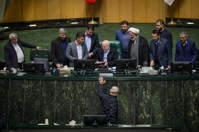 مسعود پزشکیان، رئیس جمهور در صحن علنی مجلس - ۲ دی