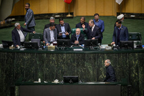 مسعود پزشکیان، رئیس جمهور در صحن علنی مجلس - ۲ دی