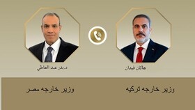 تحولات غزه و سوریه محور گفت‌وگوی تلفنی عبدالعاطی و فیدان