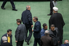 مسعود پزشکیان، رئیس جمهور در صحن علنی مجلس - ۲ دی