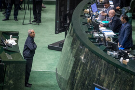  مسعود پزشکیان، رئیس جمهور در صحن علنی مجلس - ۲ دی