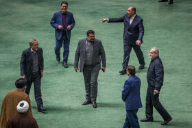  مسعود پزشکیان، رئیس جمهور در صحن علنی مجلس - ۲ دی