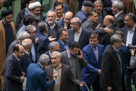  مسعود پزشکیان، رئیس جمهور در صحن علنی مجلس - ۲ دی