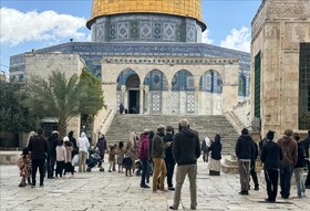 تداوم یورش شهرک‌نشینان به مسجد الاقصی