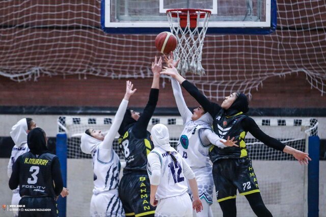 برد صدرنشینان لیگ برتر بسکتبال زنان در هفته یازدهم