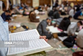 استقبال گسترده نوجوانان و جوانان همدان از مراسم معنوی اعتکاف