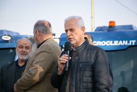 سخنرانی علی قاسم‌زاده، شهردار اصفهان در مراسم رونمایی از 40 دستگاه ماشین‌آلات جدید نظافت شهری - اصفهان