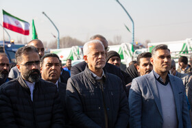 مراسم رونمایی از 40 دستگاه ماشین‌آلات جدید نظافت شهری - اصفهان