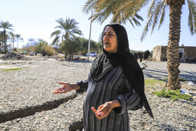 وضعیت مناطق سیل زده جنوب استان کرمان- فاریاب