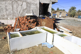 وضعیت مناطق سیل زده جنوب استان کرمان- فاریاب