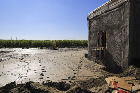 وضعیت مناطق سیل زده جنوب استان کرمان- فاریاب