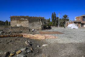 وضعیت مناطق سیل زده جنوب استان کرمان- فاریاب