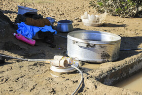 وضعیت مناطق سیل زده جنوب استان کرمان- فاریاب