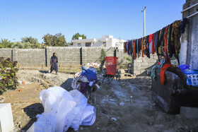 وضعیت مناطق سیل زده جنوب استان کرمان- فاریاب