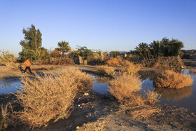 وضعیت مناطق سیل زده جنوب استان کرمان- فاریاب