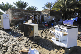 وضعیت مناطق سیل زده جنوب استان کرمان- فاریاب