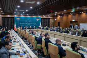 مراسم تودیع سعید اوحدی و معارفه میر احمد موسوی معاون رئیس‌جمهور و رئیس بنیاد شهید و امور ایثارگران با حضور محمد رضا عارف، معاون اول رئیس جمهور