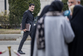 عبدالکریم حسین‌زاده، معاون رئیس جمهور در امور توسعه روستایی و مناطق محروم کشور در حاشیه جلسه هیات دولت - ۳ دی