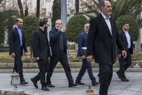 مسعود پزشکیان، رئيس جمهور در حاشیه جلسه هیات دولت - ۳ دی