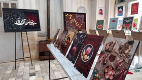 گشایش نمایشگاه هنرهای تجسمی دارالفنون اردکان با ۱۳۰ اثر دانش‌آموزی