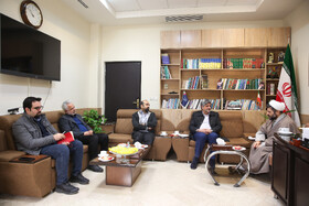 دیدار رئیس جهاد دانشگاهی خراسان رضوی با رئیس دفتر نهاد نمایندگی رهبری در دانشگاه فردوسی