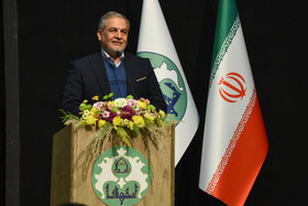 سخنرانی رسول رکنی‌زاده، رئیس دانشگاه اصفهان در آیین تجلیل از پژوهشگران برتر استان اصفهان