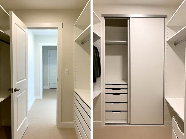 تحول دکوراسیون: راهنمای جامع تبدیل درب کمد دیواری به ریلی