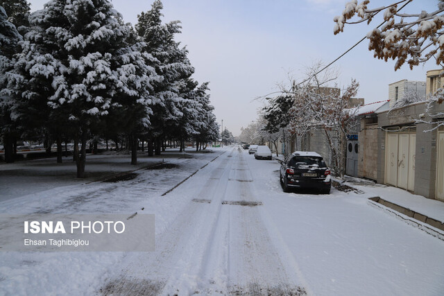 تداوم بارش برف و باران در کردستان