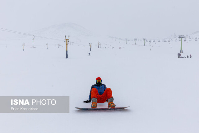 افتتاح پیست اسکی توچال