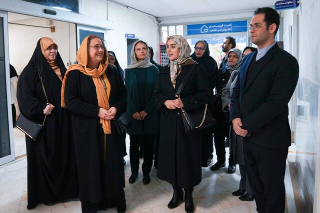 اهدای بخشی از عواید بازارچه خیریه دیپلماتیک بانوان به خیریه توانبخشی امام علی(ع)