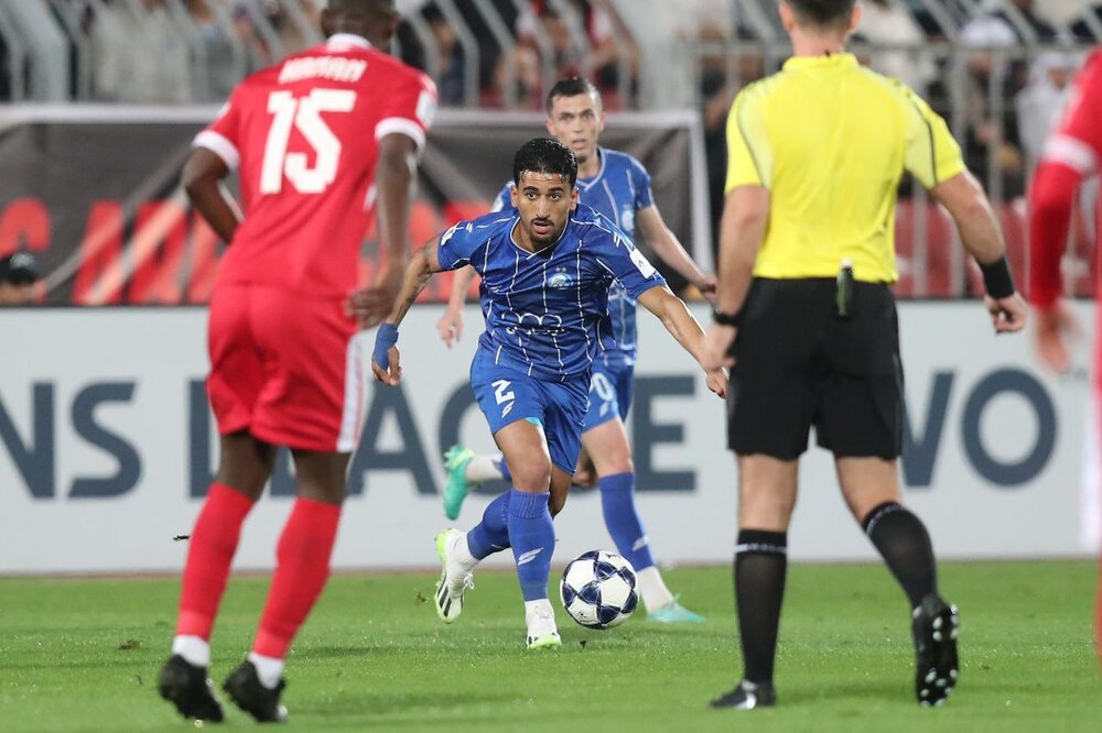 صالح حردانی بهترین بازیکن دیدار استقلال مقابل المحرق شد