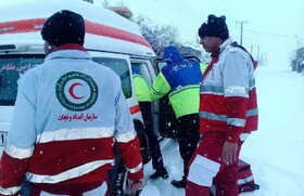 آماده‌باش هلال‌احمر در پی بارش برف و باران در استان‌های شمالی